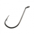 50 hameçons longs en acier inoxydable