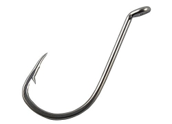 50 hameçons longs en acier inoxydable