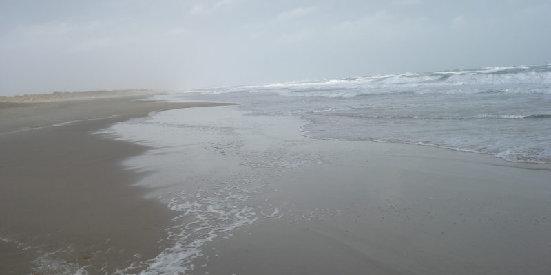 Peche par mer agitée