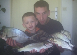 Pêche en mer de nuit