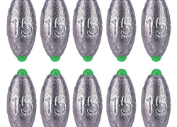 Plomb Sinkers lot de 10